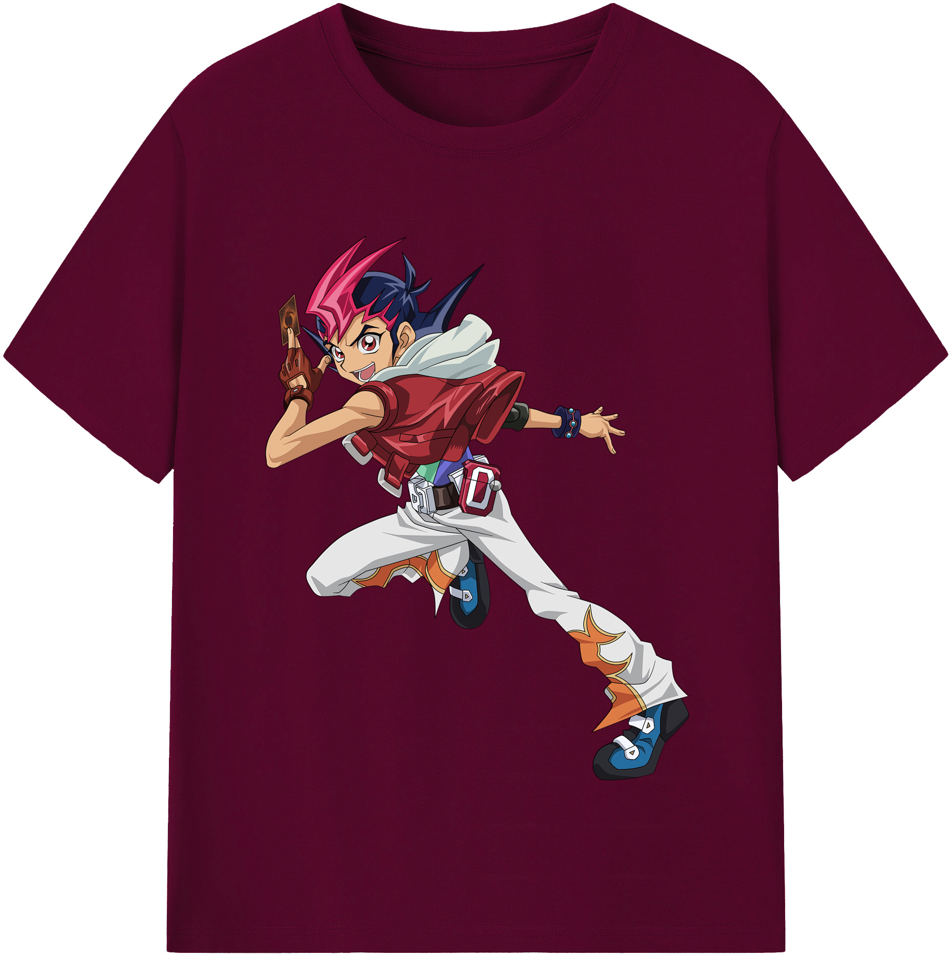 （画像用） 遊☆戯☆王 Yu-Gi-Oh! レディースカジュアルプリントTシャツ（綿100％）